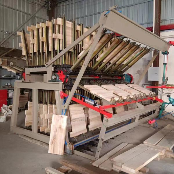 MY2500B-14 Big Board 14 Rows Pneumatic Pressure Composer Timber Door Press Clamp Carrier