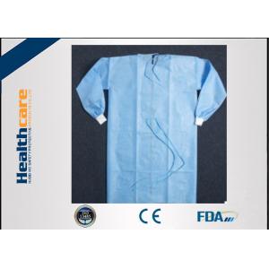 China OEM Spunbonded Disposable Surgical Gowns Biodegradable Yellow Sterile supplier