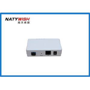 China 1.25G GEPON ONU Equipped With One GEPON Port Four 10 / 100 / 1000Mbps RJ45 LAN Ports supplier
