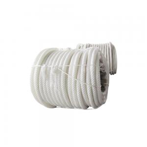 China 4-36mm White Polyester Rope with Red Line Customized to Meet Your Specific Requirements supplier