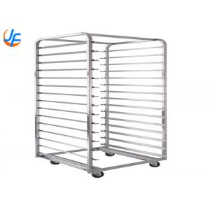 RK Bakeware China Foodservice NSF Custom 600 400 Revent Oven Rack Stainless Steel Baking Tray Trolley