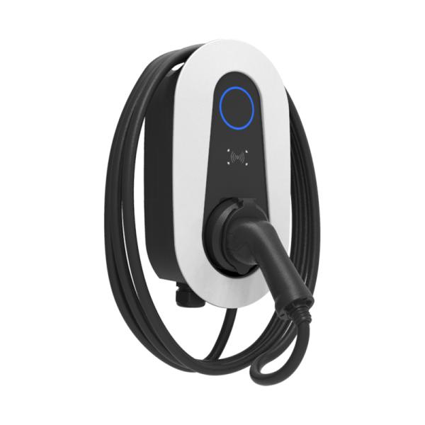 7kW AC EV Charging Station with Type 2 Plug and WiFi Connectivity
