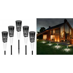 Decorative Solar Landscape Lights LED Ground RGB Garden Yard Light