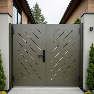 China Lightweight And Durable Aluminum Swing Door With Rust Proof Feature For Environmental Protection wholesale