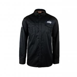 Style Shirts Tops Custom Embroidered Teamwear Sports Racing Blank Pit Crew Long Sleeve Racing Polo Shirt