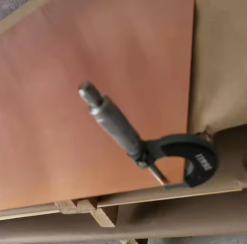 China Premium Decorative Brass & Copper Sheets 0.15mm-2.2mm 1/4H Temper For Construction, Electronics wholesale