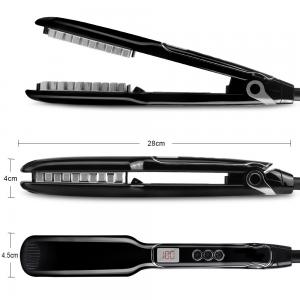 China CE Certified 60 Minutes Electric Hair Straightener Brush supplier