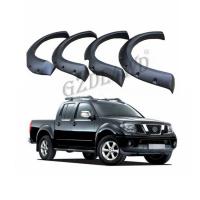 China Wheel Arch Frontier Fender Flares Fit Nissan Navara D40 Black Textured on sale