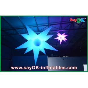 China Indoor Party Decoration Inflatable Led Star Advertising Star Balloon With Led Light supplier