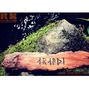 China Natural gift personalized customized wooden bookmark for readers supplier