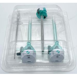 EO Disinfection Laparoscopic Trocar Kit Optical Plastic Trocars 5mm