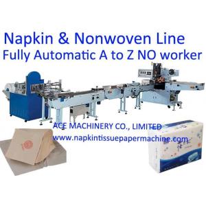 China Fully Automated Napkin Production Line supplier