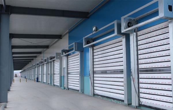 Customizable Aluminum Alloy Rapid Roll up Fast Roller Shutter Security Warehouse Door