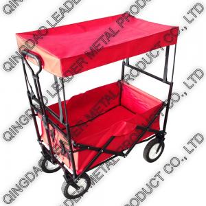 China Folding Utility Wagon with Canopy & Expanded le  - TC1011WD ET supplier