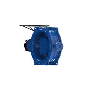 China Rubber Seat Big Torque Double Eccentric Butterfly Valve supplier