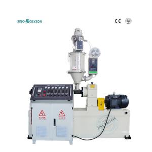 China 45mm Sj Series Single Screw Plastic Extruder Machine For PE Pipe Production supplier
