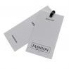 China Nordic Style Paper Hang Tags Marble Gilded Coated Pape Printing Clothing Store wholesale