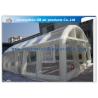 China Inflatable Emergency Shelters Airtight Tunnel Tent Equipment Air Inflatable Tent wholesale