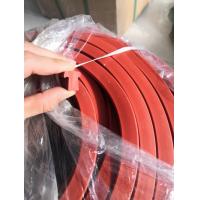 China Red Color Silicone Rubber Washers Silicone Stripe 9mpa Tensile Strength on sale