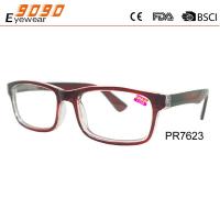 China Unisex fashionable reading glasses, made of plastic, spring hinge,Power rang : 1.00 to 4.00D on sale