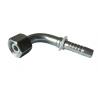 45 Degree Elbow Industrial Hose Fittings , Female 24 Cone Thread 20441-T Metric