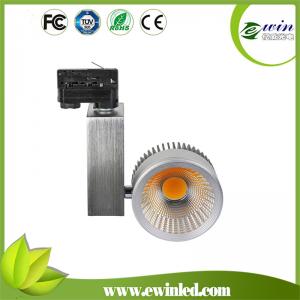 China 2015 Unique design high lumen 3500-3800lm EMC, LVD CE ROHS ERP led 30w COB track lighting supplier