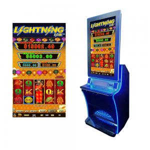 China Happy Lantern Win System Coin Pusher Cabinet Gambling Arcade Amusement Slot Game Machine wholesale