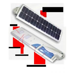 China 25W Solar LED Integrad, Smart Solar LED Street Lighting, All in one solar led street light supplier