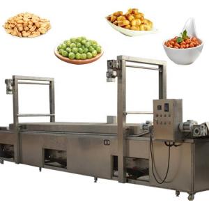 304 Stainless Steel Continuous Frying Machine Puffed Food Squid Ring Drumstick