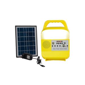 Eco Friendly 6000mah 5W*3PCS Solar Emergency Lights For Home Use