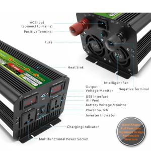 China UPS 50HZ 12V 240V ao inversor 3000W 6000W para o computador supplier