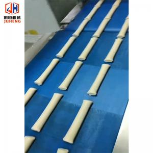 Long Strip High Yield Puff Pastry Production Line Bread Stick Machine