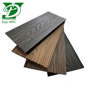 China Modern Garden Rich Colors And Patterns WPC Fence Durable Weather-Resistant wholesale