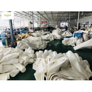 Polyester Antistatic Filter Bag 550GSM  PTFE Membrane For Dust Collector