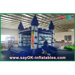 China Durable PVC Inflatable Bounce Castle House Funny Halloween Pumpkin For Kids Bounce House Rentals supplier
