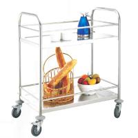 China RK Bakeware China Foodservice NSF Stainless Steel Trolley with Wheels Easy Handling Dressing Trolley on sale