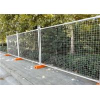 China 2.4*2.1m Durable Temporary Wire Mesh Fence Removable Welded Mesh Fencing on sale