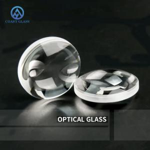 Clear Convex Sapphire Crystal Lens Transparent Flat Dome