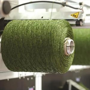 China Polypropylene PE Artificial Grass Yarn Synthetic For Landscape 5500 Dtex supplier