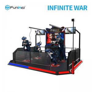 Target Gun Shooting Training Simulator , Multiplayer VR Standing Platform