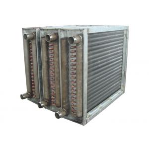 China 3 - 25mm Fin Pitch Heat Exchanger Equipment Copper Fin Tube Air Cooler supplier