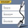 China Essager ES-YP27 Usb Type C To Lightning iPhone Audio Converter Charger Adapter Cable wholesale