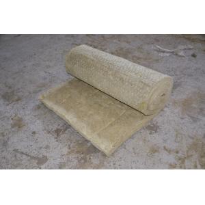 China Fire Resistant Rockwool Insulation Blanket , Furnaces Rock Wool Roll supplier