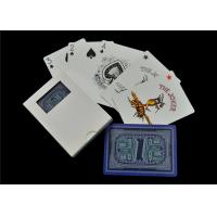 China Matte Linen Finish Casino Playing Cards , Full Color Custom Design Playing Cards on sale