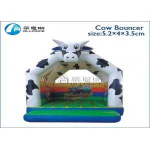 China inflatable cow bounce mat inflatable playhouse for kids supplier