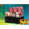 Professional Motion / Dynamic Hydraulic Seats 5D Movie Theater 220V 2.25KW