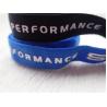 Professional Polyester Elastic Cloth Band With Printing Silicone Logo