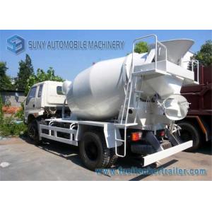 China 6 Cbm T King Concrete Mixer Truck 4100 MM Wheelbase Yuchai 130 Hp Engine supplier