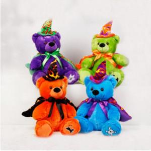 China 12inch Halloween Teddy Bear Stuffed Plush Toys For Promotion, Soft Toys supplier