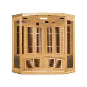 China Computer Control Panel Infrared Saunas Slimming Spa Room 4 Person Portable Far Infrared Sauna Room wholesale
